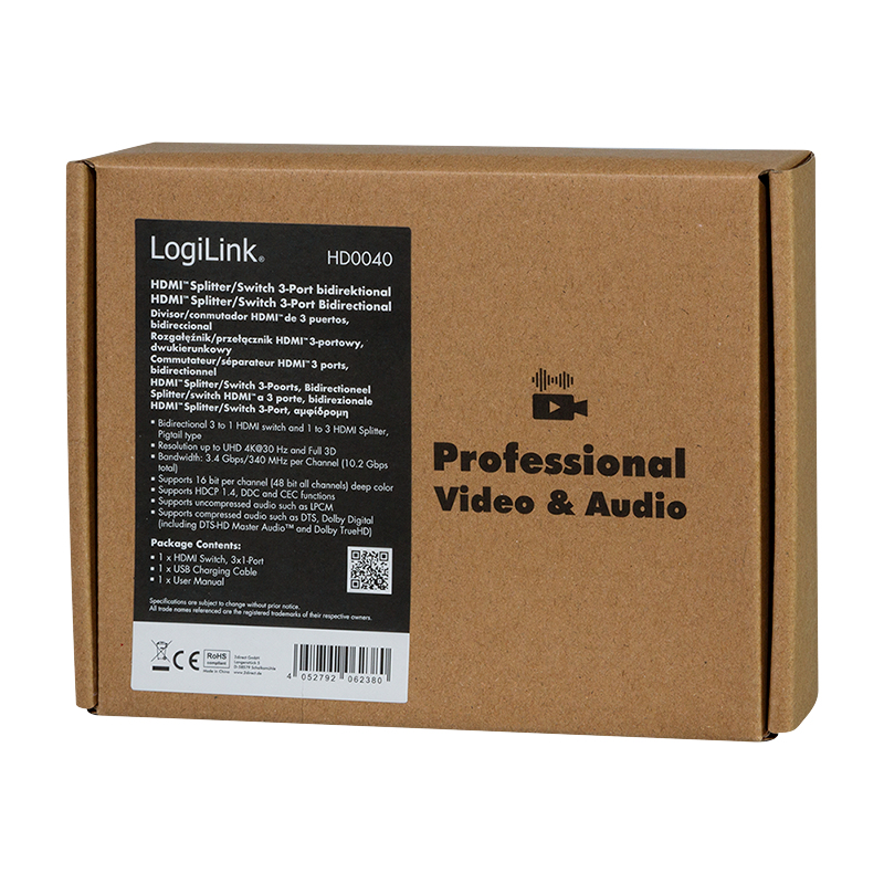 LogiLink HD0040 video switch HDMI – image 9