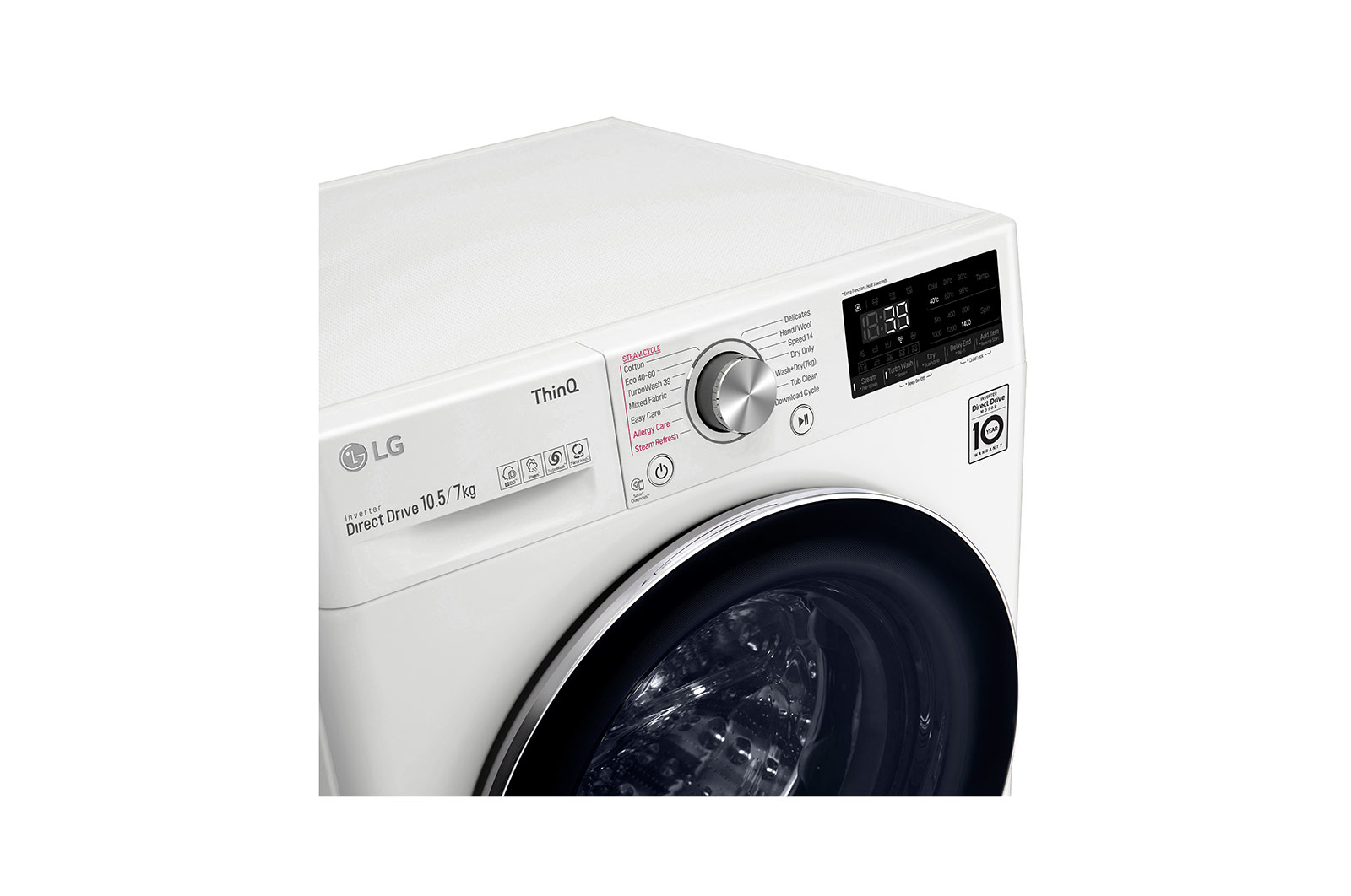 LG F4DV710S2E washer dryer Freestanding Front-load White – image 7