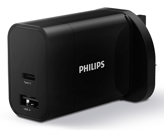 Philips DLP2621/05 mobile device charger Smartphone, Tablet Black AC Fast charging Indoor – image 1
