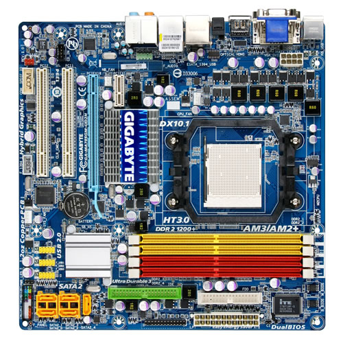 GIGABYTE GA-MA785GM-UD2H motherboard AMD – image 1