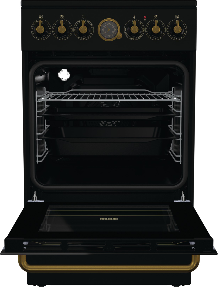 Gorenje ECS5250CLB Freestanding cooker Electric Ceramic hob Black – image 3