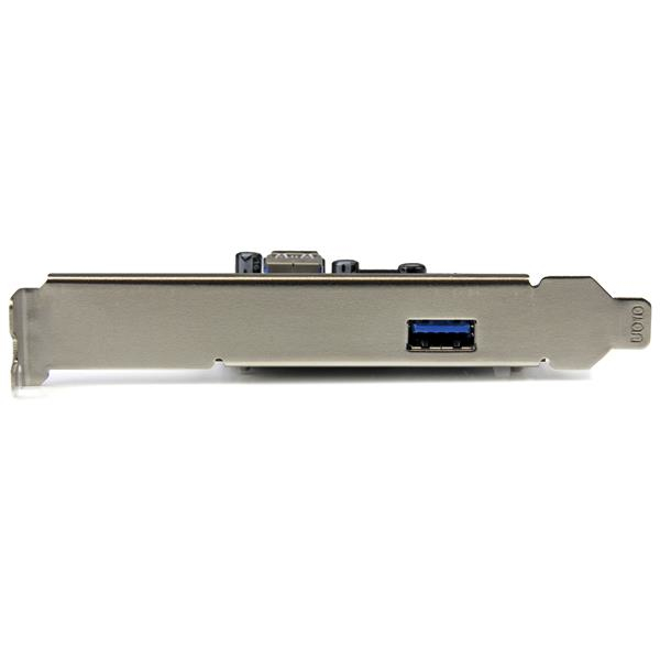 StarTech.com 2-Port USB 3.1 (10Gbps) Card - USB-A, 1x External, 1x Internal - PCIe – image 2