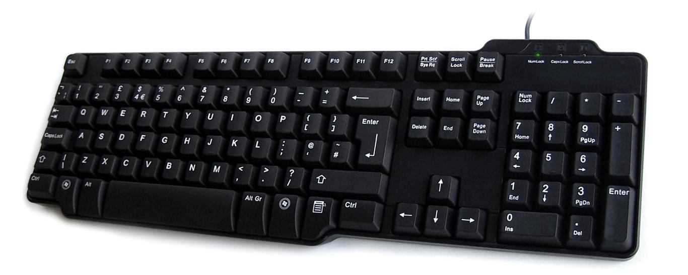 Hypertec KYBAC276UP-BK keyboard USB Black