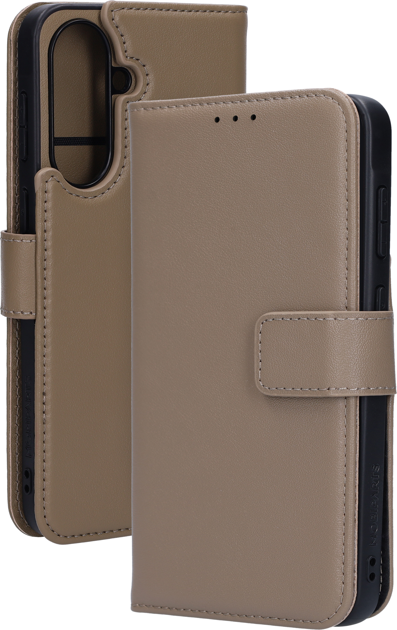 Mobiparts Leather 2 in 1 Wallet Case Samsung Galaxy A37 Taupe – image 2