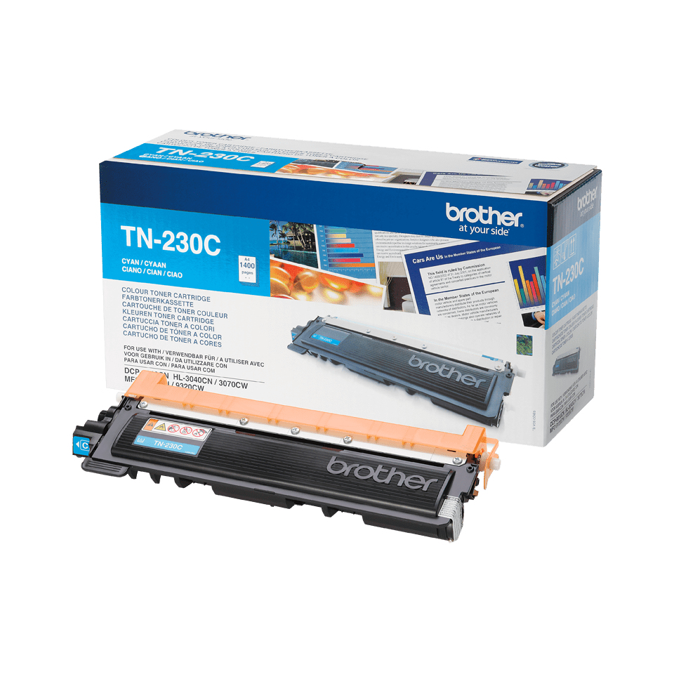 Brother TN-230C värikasetti 1 kpl Alkuperäinen Syaani