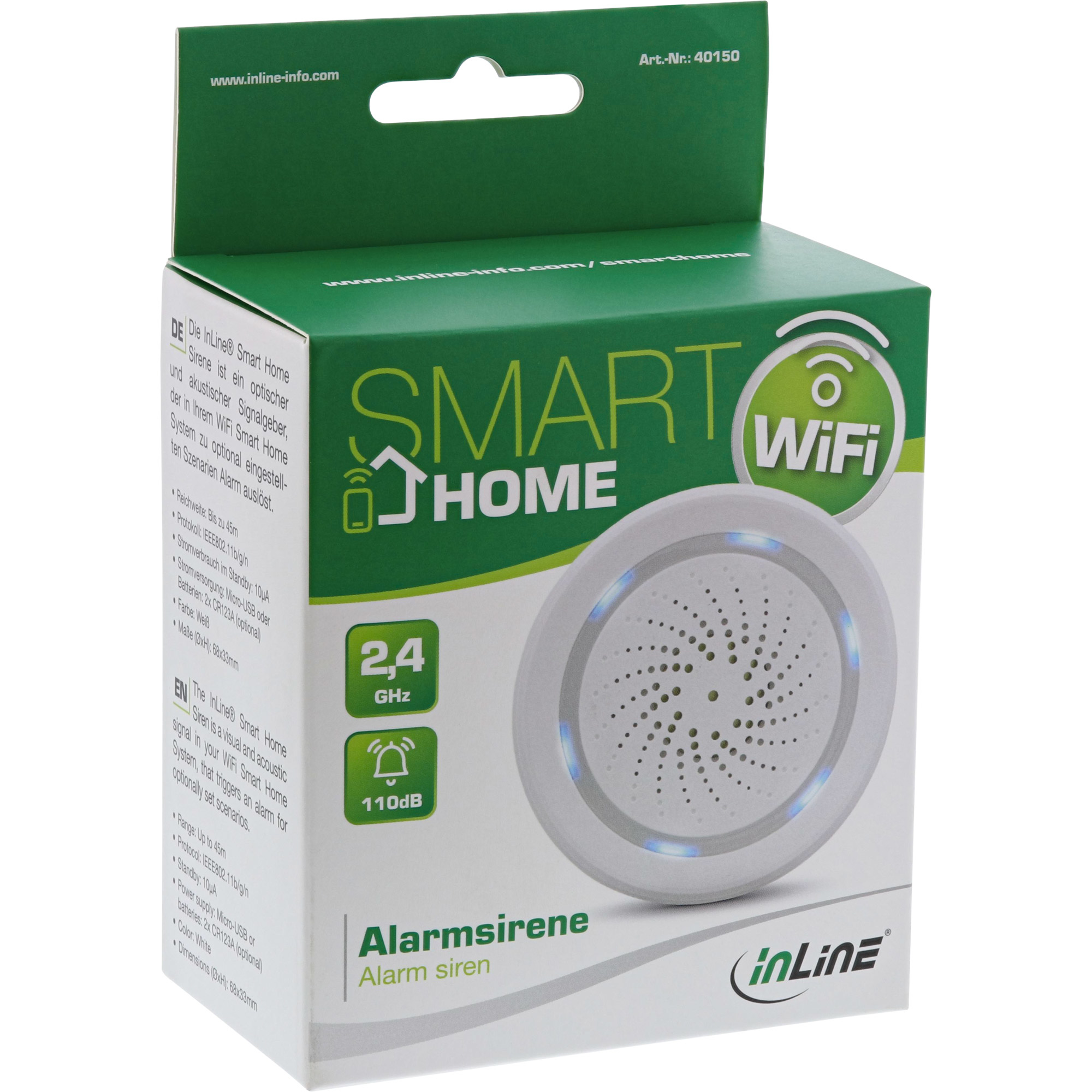 InLine Smart Home alarm siren – image 4