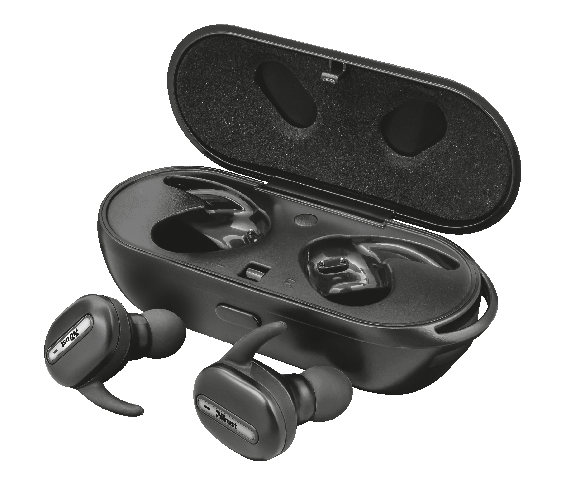 Trust Duet2 Headset Wireless In-ear Calls/Music Bluetooth Black – image 5