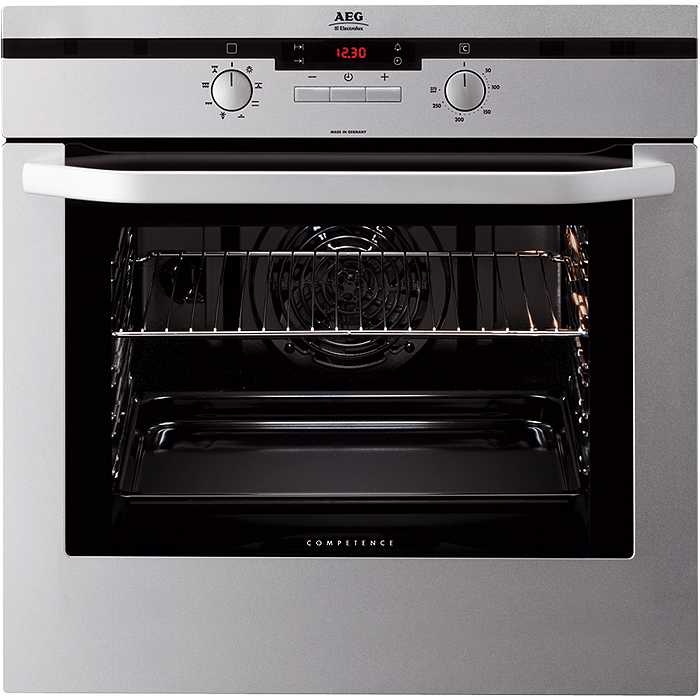 AEG B3191A inb solo oven aluminium