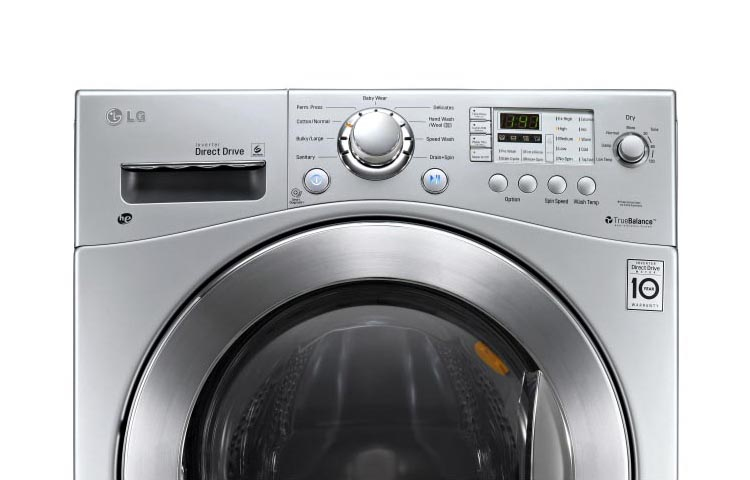 LG WM3477HS washer dryer Freestanding Front-load Silver – image 3
