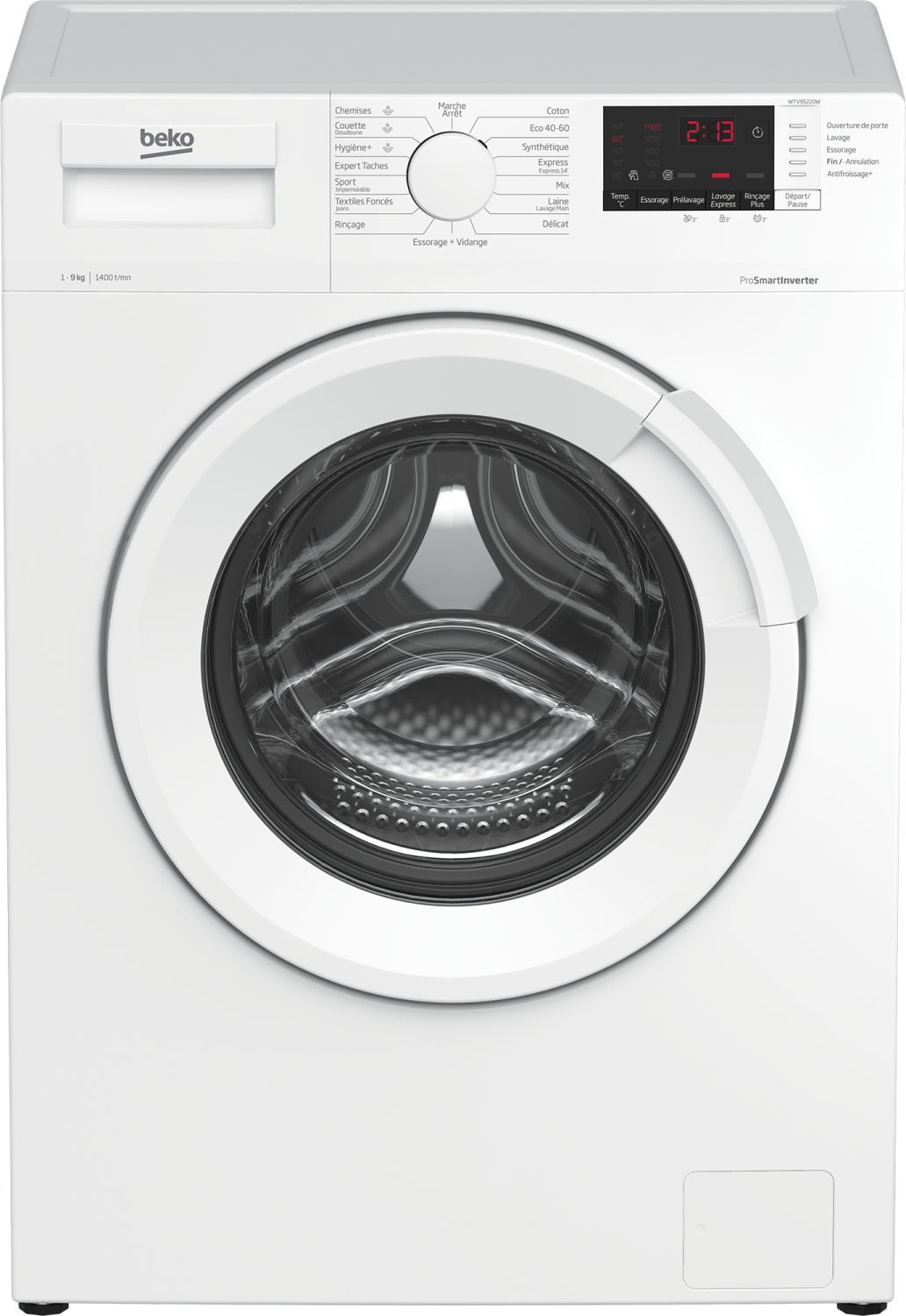 Beko WTV95220W — vue 1 sur 5