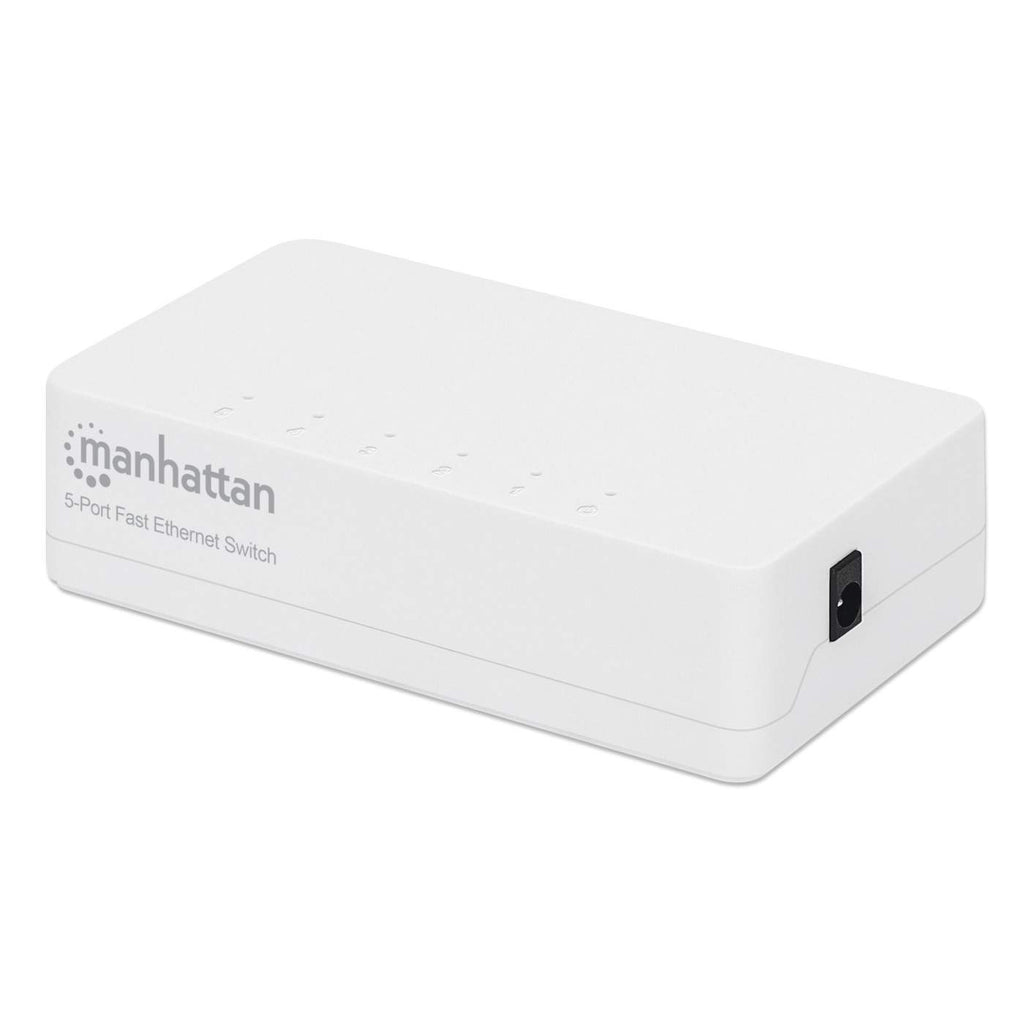 Manhattan 5-Port Fast Ethernet Switch, Plastic, Three Year Warranty, Box – image 1