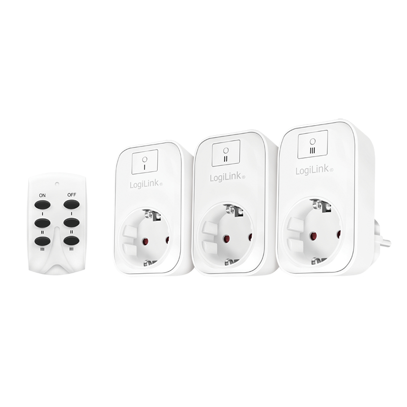 LogiLink EC0007 smart plug White