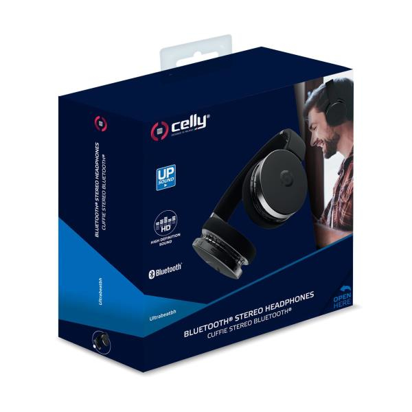 Celly ULTRABEAT Headset Wired & Wireless Head-band Micro-USB Bluetooth Black – image 7