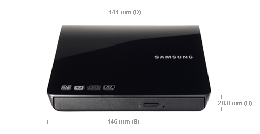 Samsung SE-208AB optical disc drive DVD±R/RW – image 9