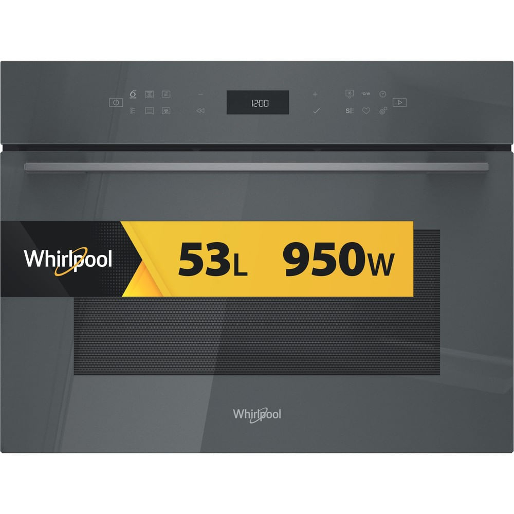 Whirlpool WCW7O7HTSSG Black, Grey Combination microwave Built-in