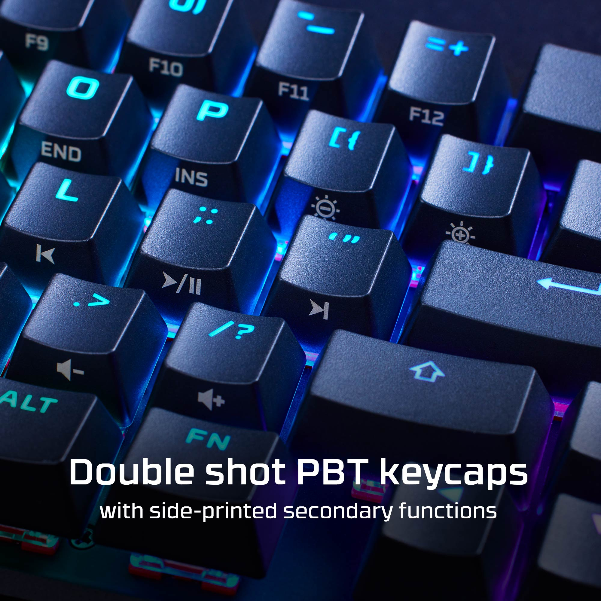 HyperX Alloy Origins 65 - Mechanical Gaming Keyboard - HX Red (NO Layout) (HKBO1T-RD-NO/E) – image 9