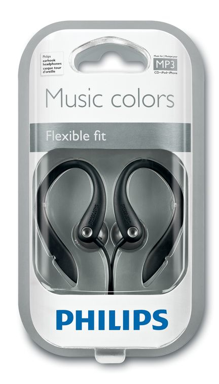 Philips SHS3210/28 headphones/headset Wired Ear-hook Black – image 2