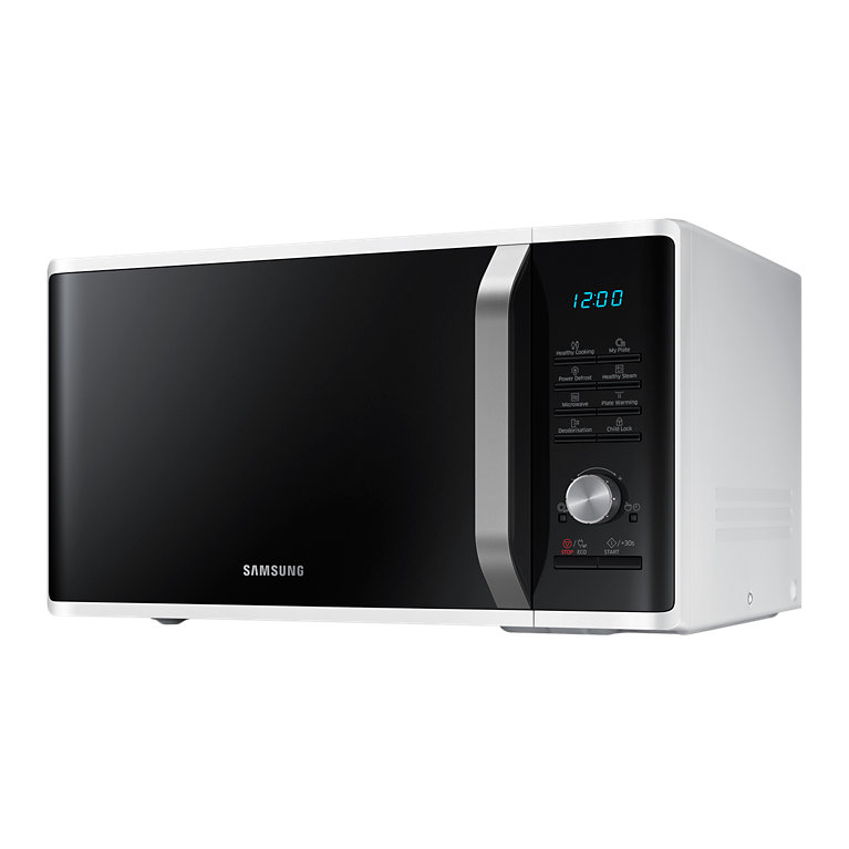 Samsung MS28J5255UW Black, White Solo microwave Countertop – image 3