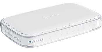 NETGEAR 8 Port Fast Ethernet (10 / 100) Network Switch
