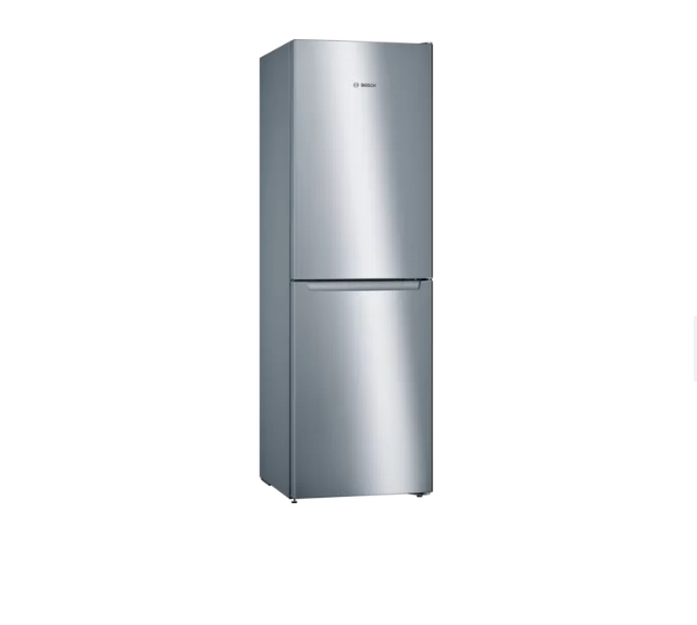 Bosch Serie 2 KGN34NLEB frigorifero con congelatore Libera installazione 300 L E Acciaio inox