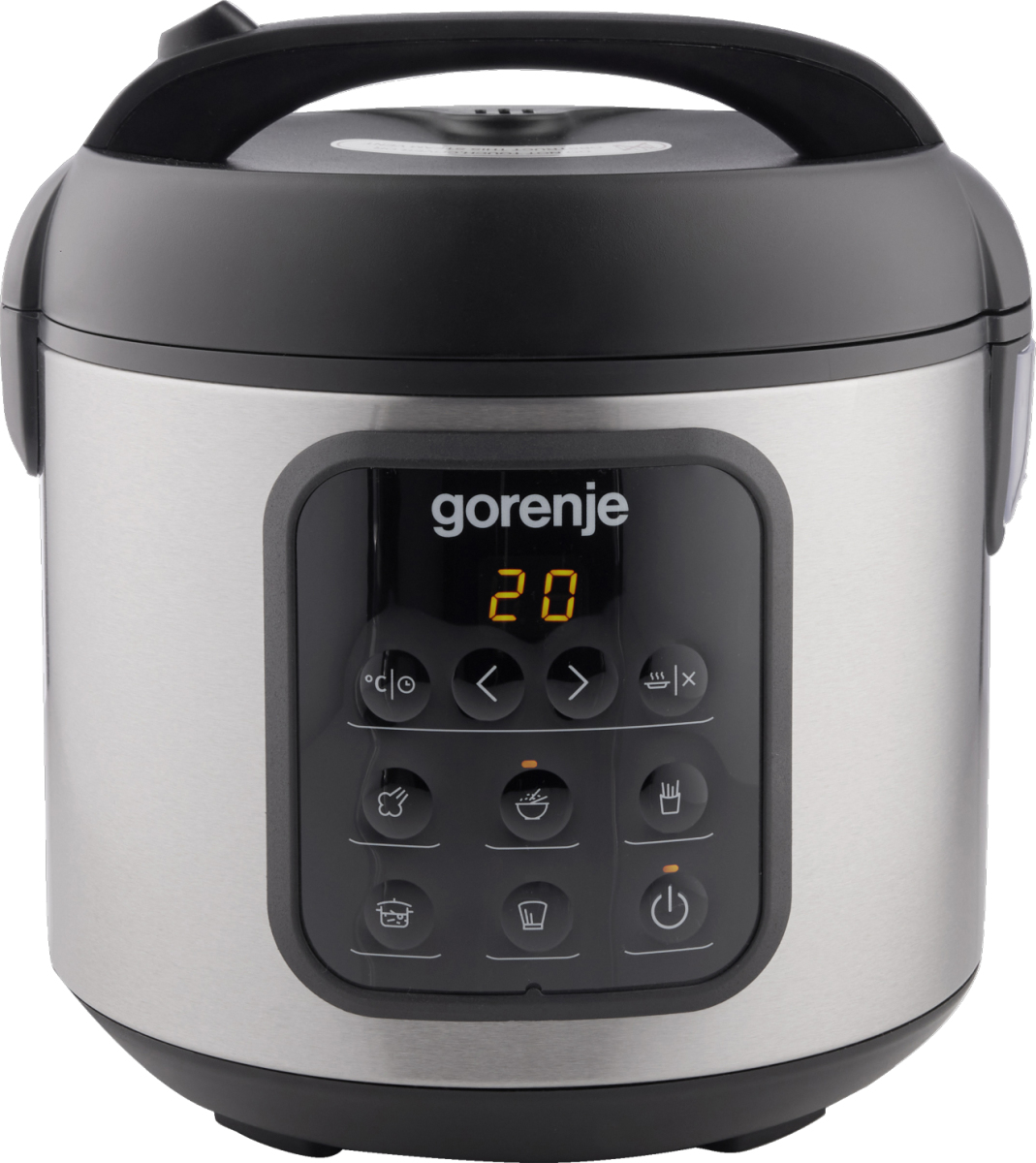 MC2SBK 2 L 476 W Black, Stainless steel