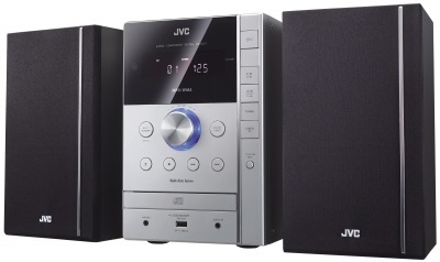 JVC UX-G357 Home audio micro system Black, Silver
