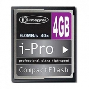 Integral 4GB i-Pro CompactFlash 40x