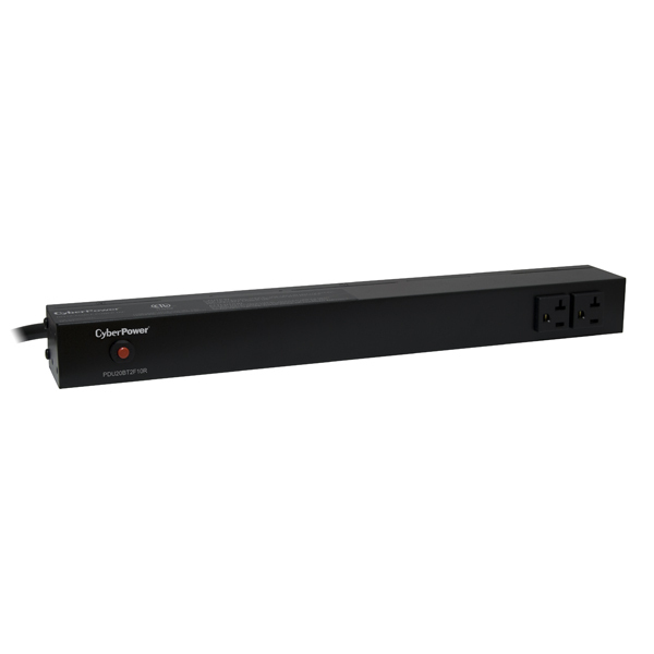 CyberPower PDU20BT2F10R power distribution unit (PDU) 12 AC outlet(s) 1U Black – image 1