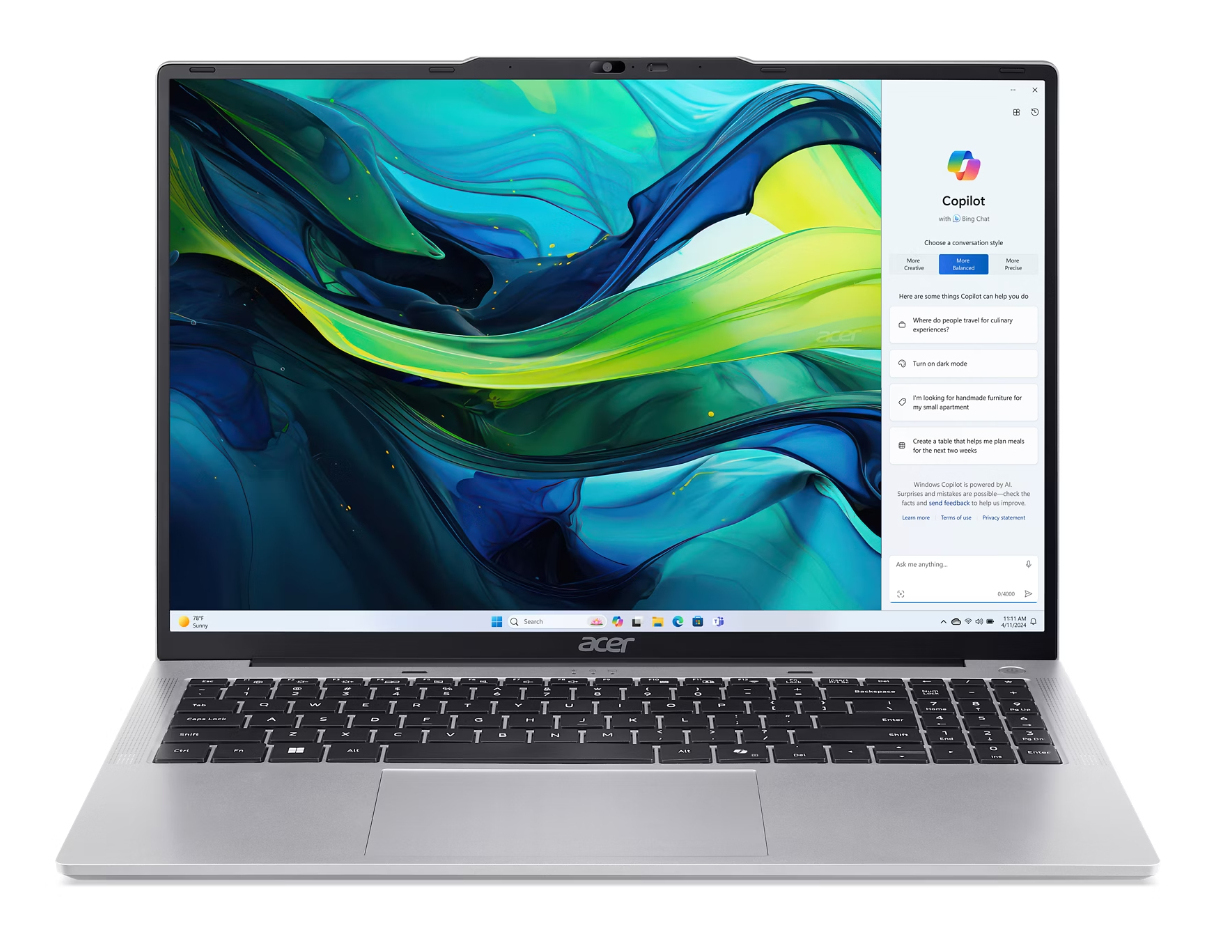 Acer Aspire Lite AL16-52P-364Z Intel® Core™ i3 i3-1305U Laptop