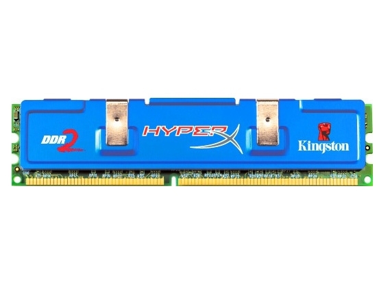 HyperX 2GB (1X2GB), 1066MHz, DDR2, Non-ECC, CL7 (7-7-7-20), DIMM
