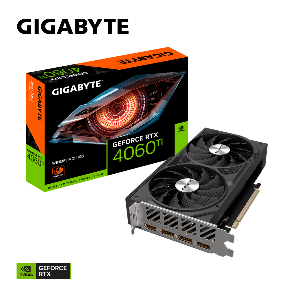 GIGABYTE GeForce RTX 4060 Ti WINDFORCE 16G – image 2
