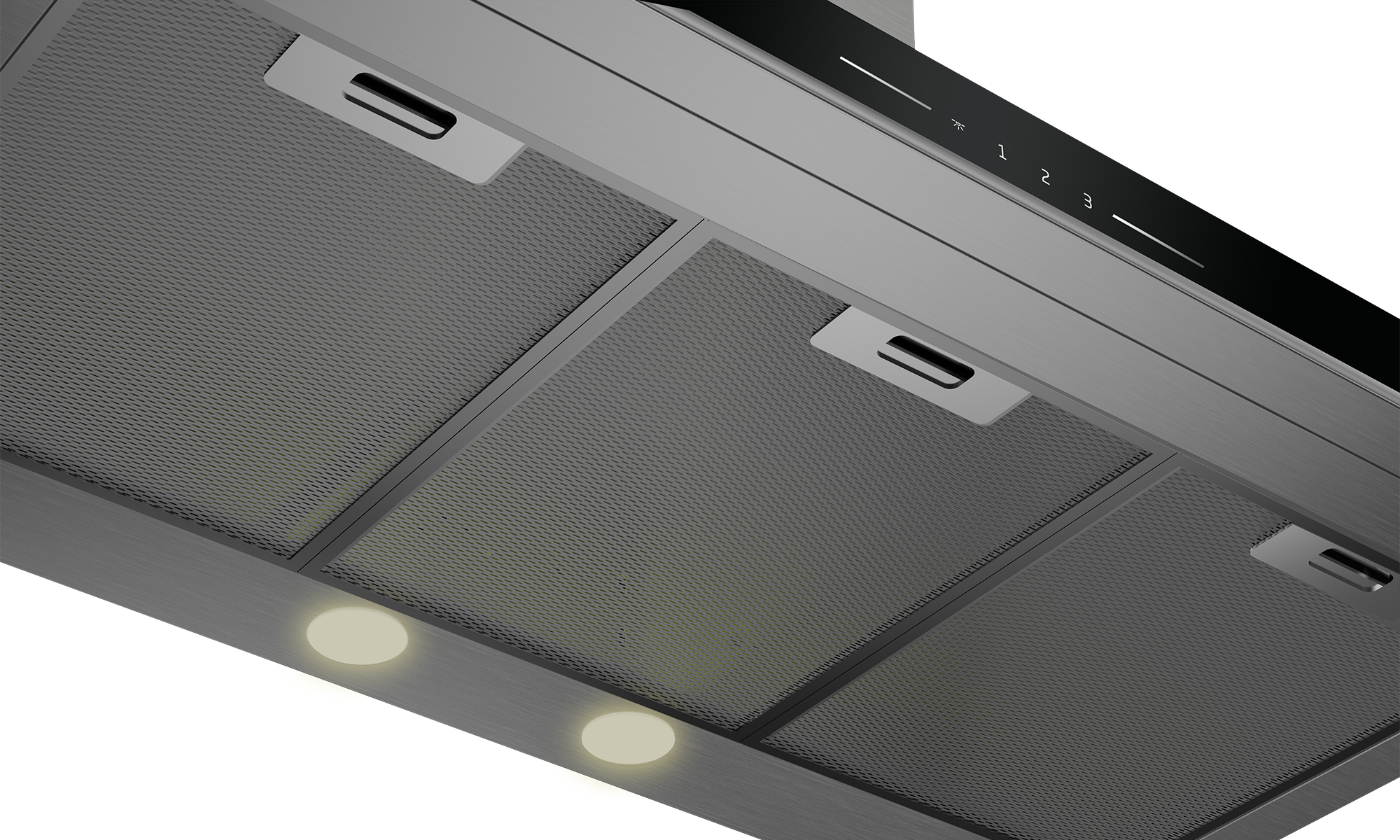 Beko BHCB93640B cooker hood Wall-mounted Black, Stainless steel 645 m³/h – image 4