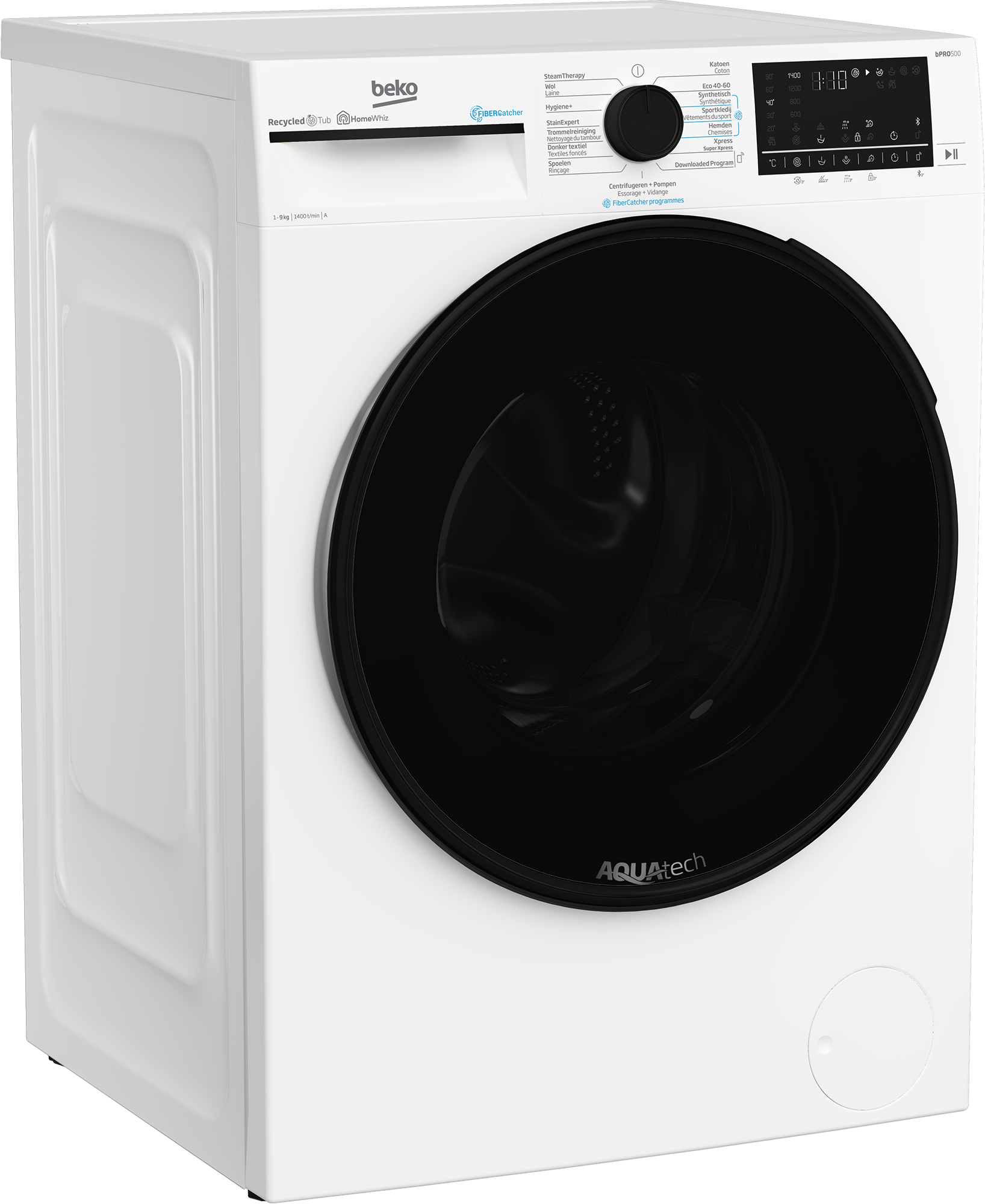 Beko B5WT594189W washing machine Front-load – image 2