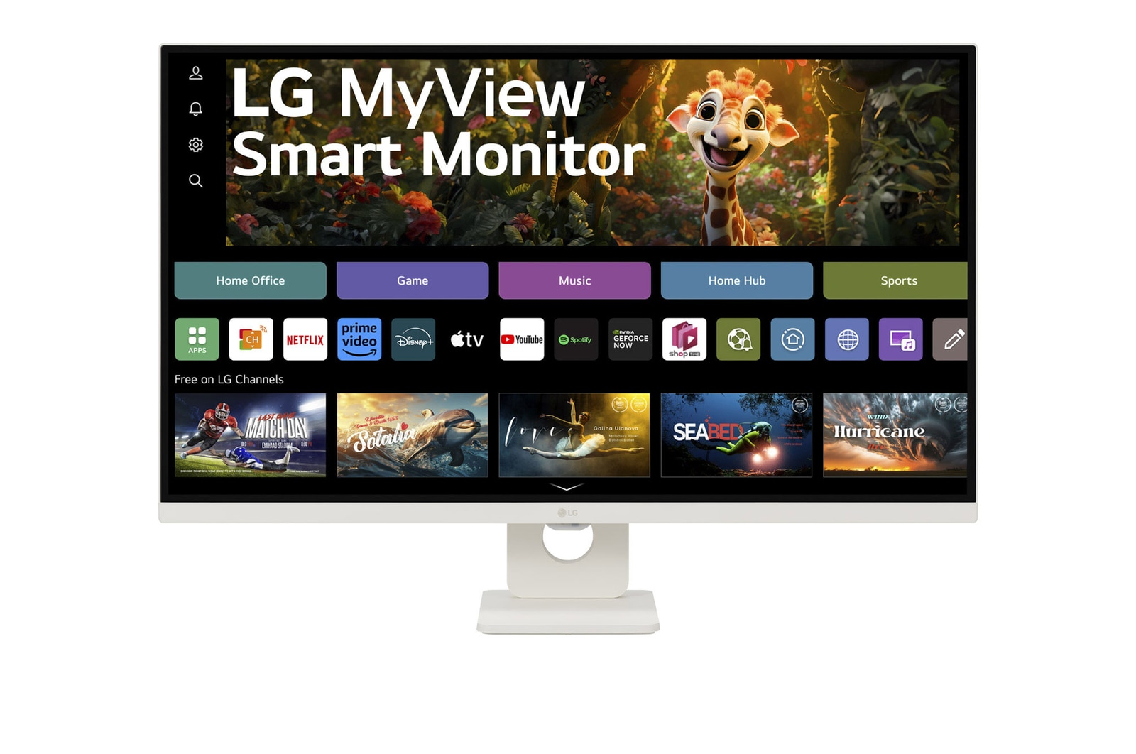 LG 32SR73U-W computer monitor – image 2