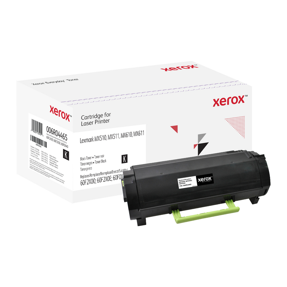 Xerox Everyday™ Black Toner by Xerox compatible with Lexmark 60F2X00/60F2X0E/60F0XA0, High capacity – image 1