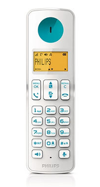 Philips Cordless phone D2001WT/22 – image 1