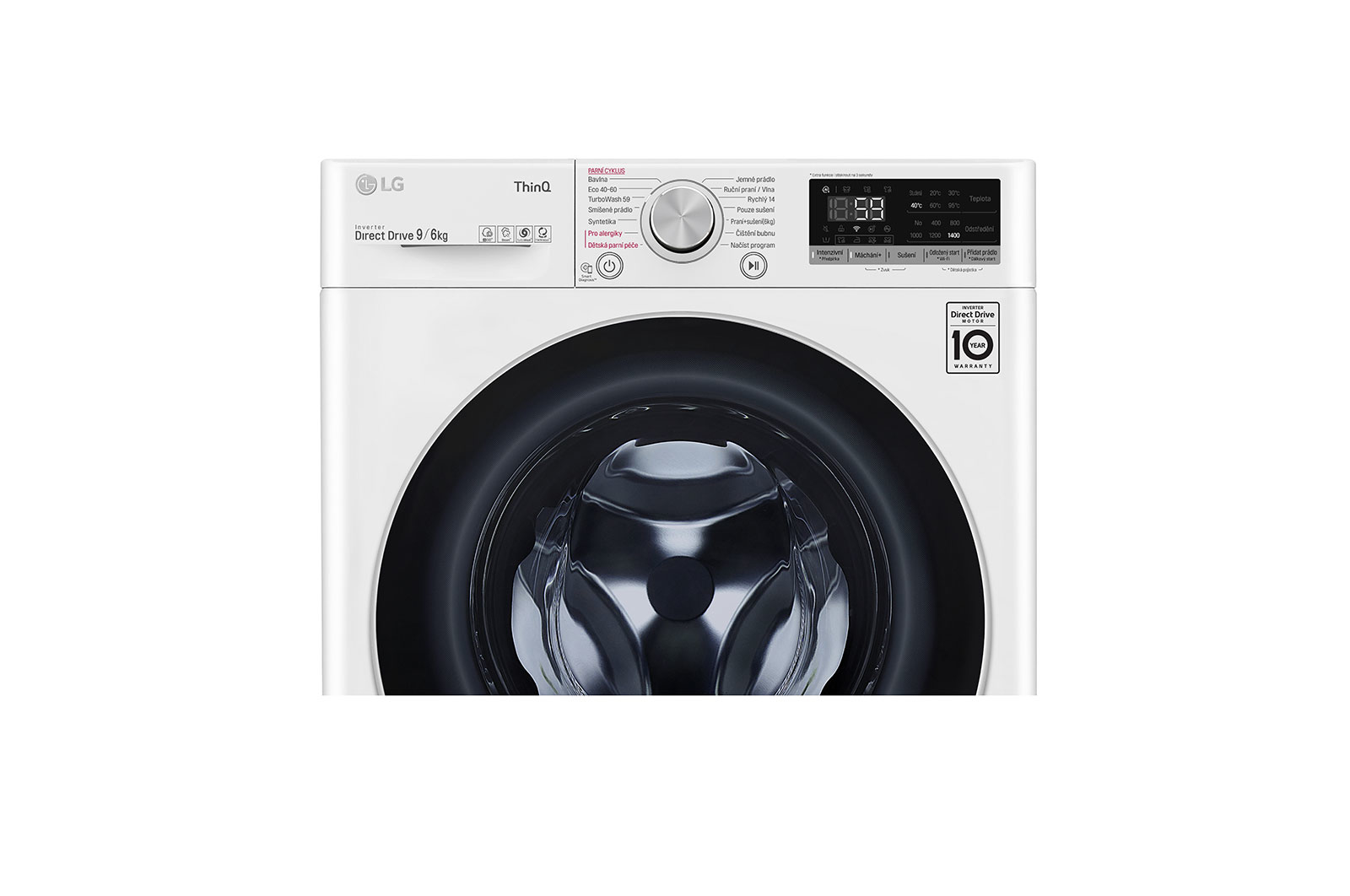 LG F94DV709H1E washer dryer Freestanding Front-load White – image 6