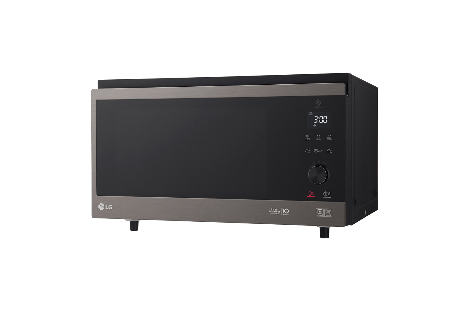 LG MJ3965ACT microwave Black, Stainless steel Combination microwave Countertop – image 2