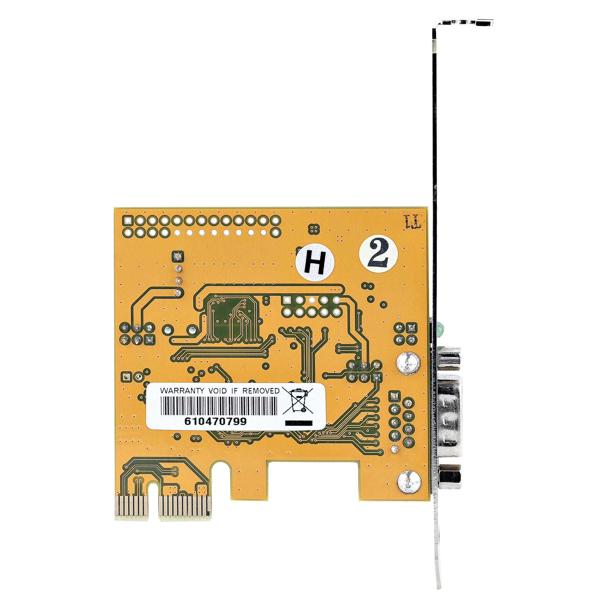 StarTech.com 1-Port PCI Express Serial Card, PCIe to RS232 (DB9) Serial Interface Card, PC Serial Card, 16C1050 UART, Standard/Low Profile Brackets, COM Retenti – image 7