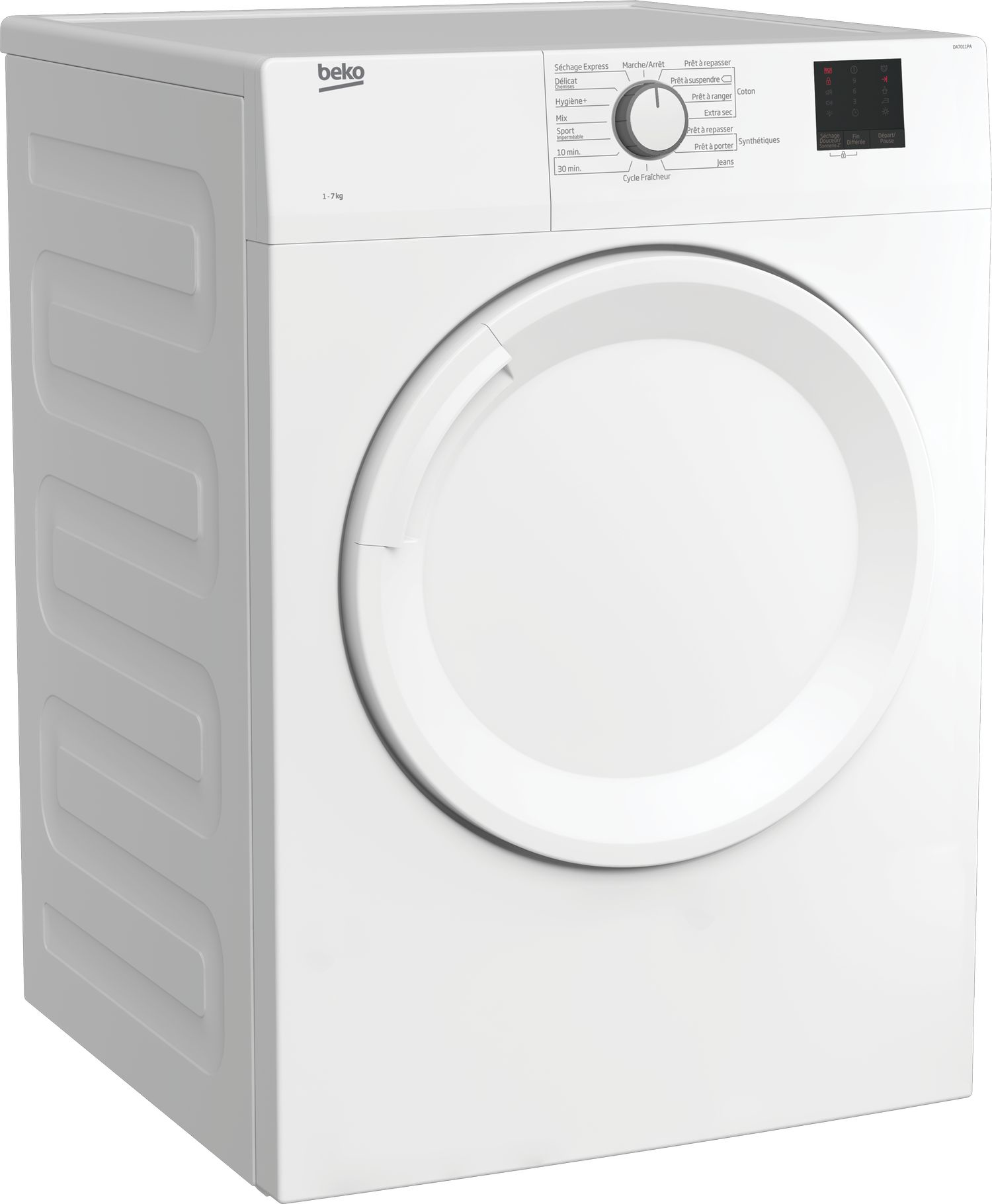 Beko DA7011PA tumble dryer Freestanding Front-load – image 4