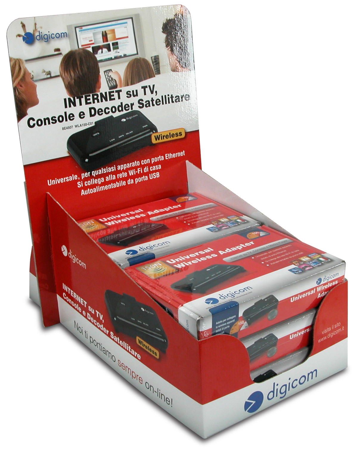 Digicom 8E4541 network card WLAN 150 Mbit/s – image 1