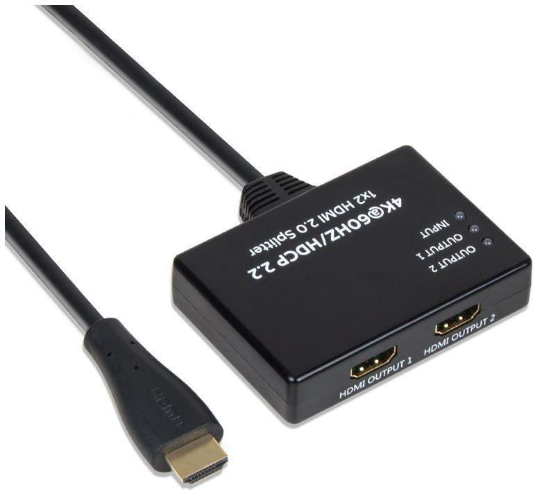 Microconnect MC-HM-SP102D video splitter HDMI 2x HDMI