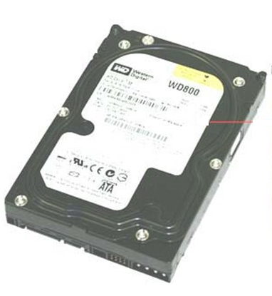 Fujitsu WDC:WD800JD-S2 internal hard drive