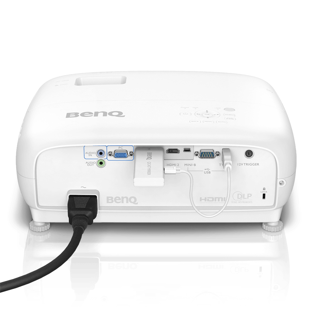 BenQ W1700M Standard throw projector 2000 ANSI lumens DLP UHD 4K (3840x2160) Black, White – image 6
