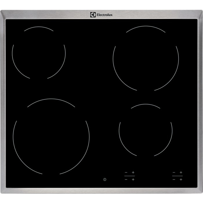 Electrolux EHF56240XK hob Black Built-in Ceramic hob 4 zone(s)