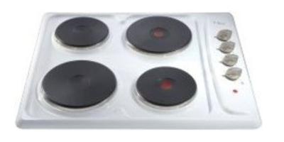 CDA HCE550WH hob White Built-in Sealed plate 4 zone(s)