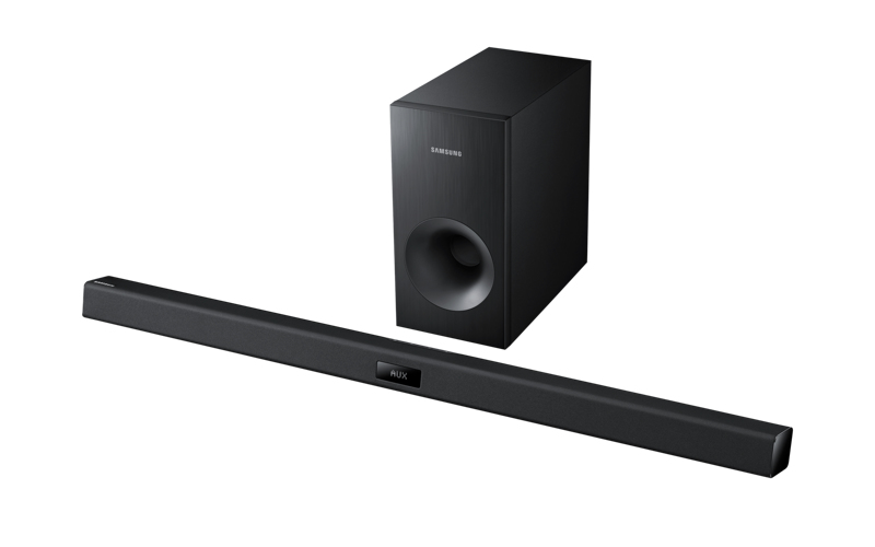 Samsung HW-H355/XU soundbar speaker Black 2.1 channels