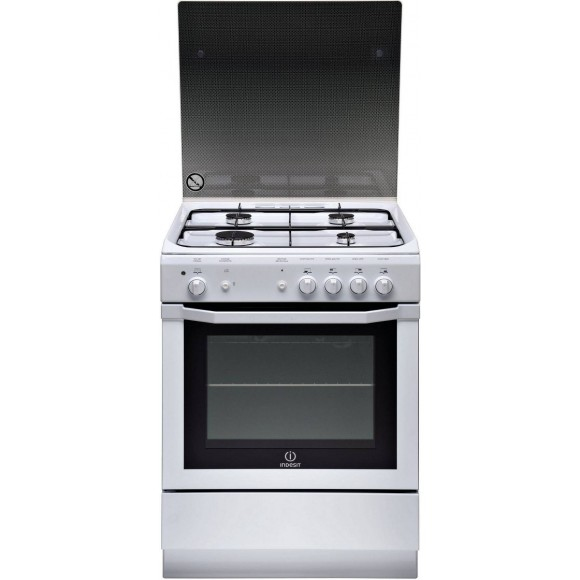 Indesit I6GGC2G(W)/FR Freestanding cooker Natural gas Gas White