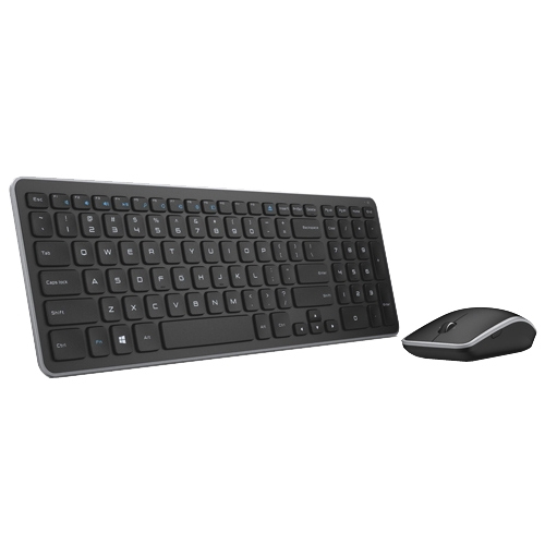 Dell 580-18381 keyboard Mouse included Office RF Wireless QWERTY English Black