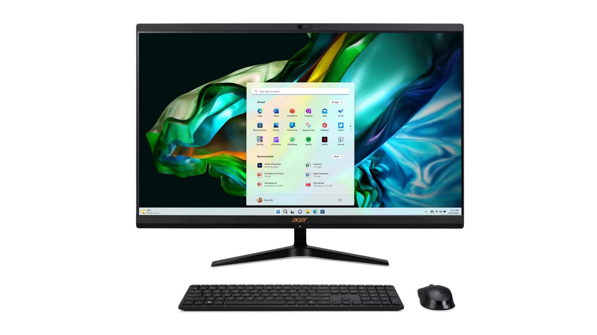 Acer AC27-1800 27\"/i5-12450H/1TB/16G/W11PE